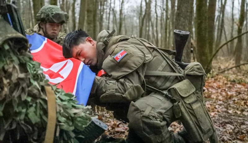 Корейские солдаты на Курской дуге