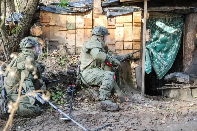 Корейские солдаты на Курской дуге