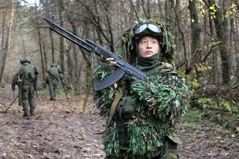 Корейские солдаты на Курской дуге