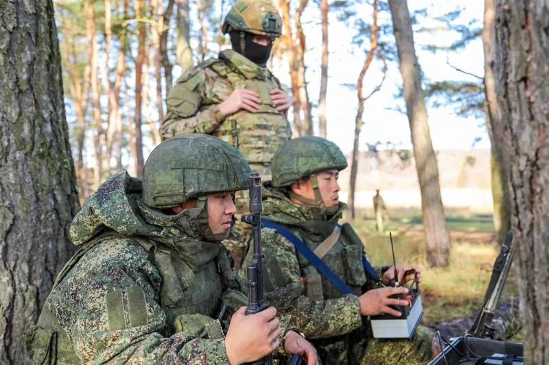 Корейские солдаты на Курской дуге