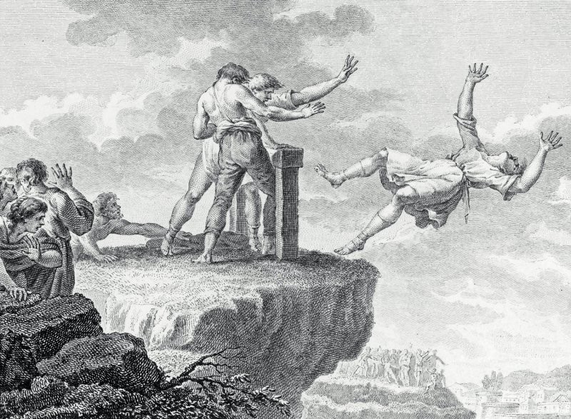 Тарпейская скала: обрыв позора для предателей Рима