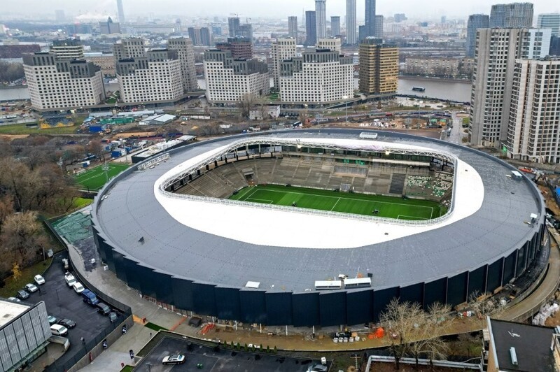 Завершается реконструкция легендарного стадиона "Торпедо"