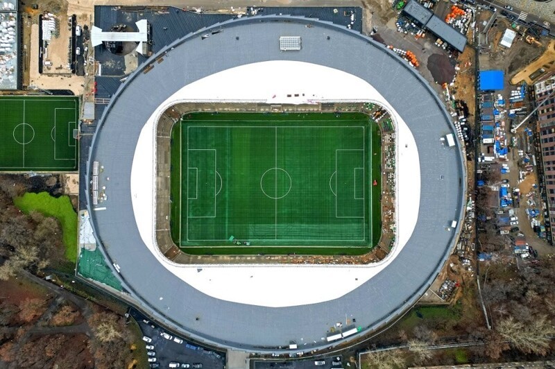 Завершается реконструкция легендарного стадиона "Торпедо"