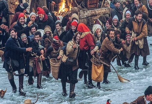 Кошмар перед Рождеством: лондонцы в ужасе от праздничного панно