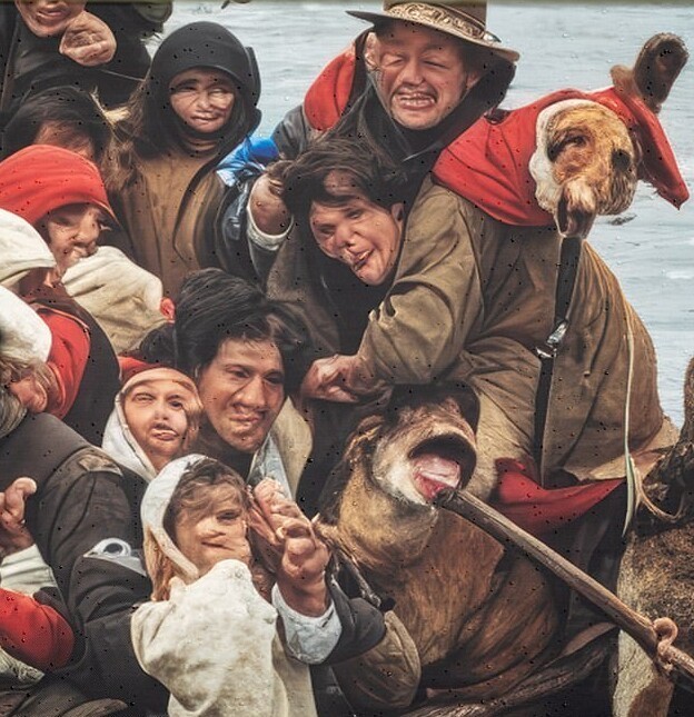 Кошмар перед Рождеством: лондонцы в ужасе от праздничного панно