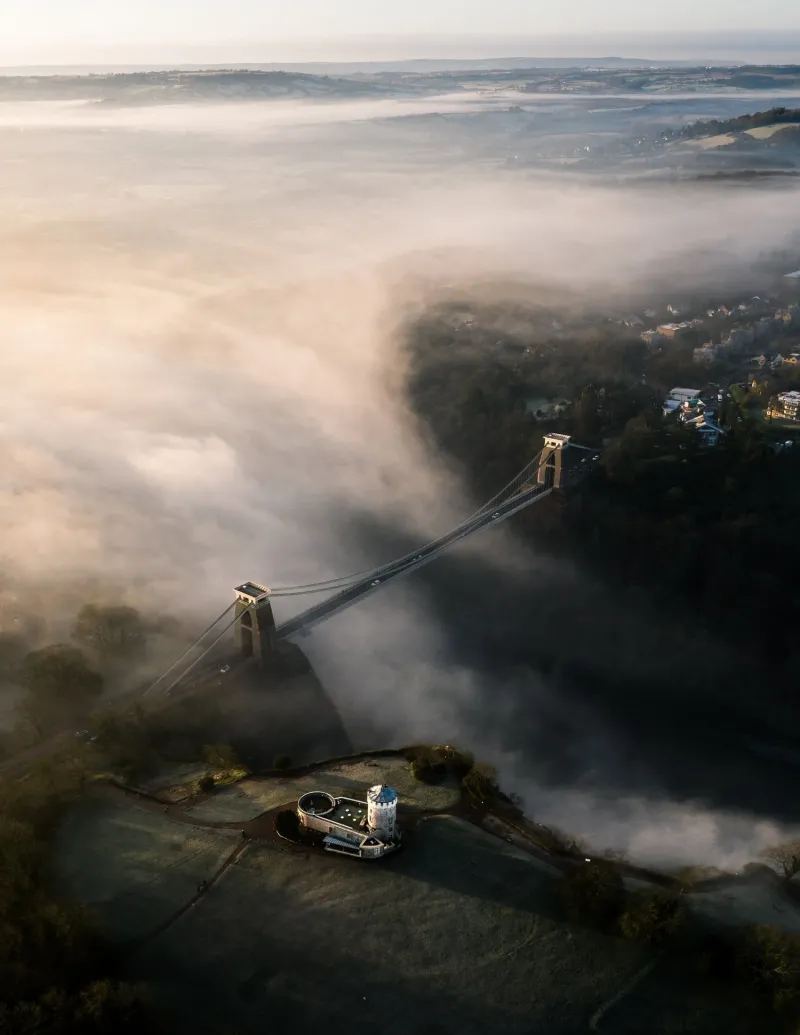 1. Клифтонский мост в Бристоле, Великобритания