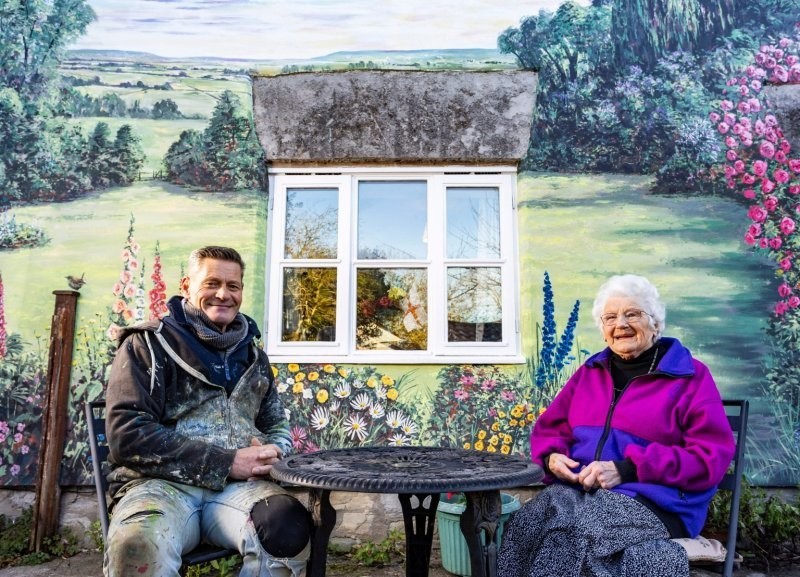 94-летняя бабушка создала «сад мечты, не требующий ухода»