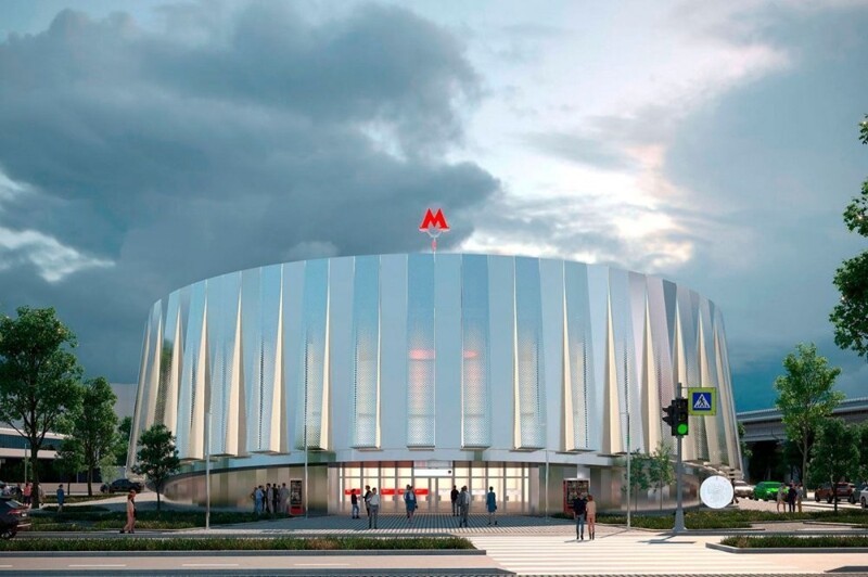 Станцию метро ЗИЛ⁠ оформят в стиле промышленной эстетики