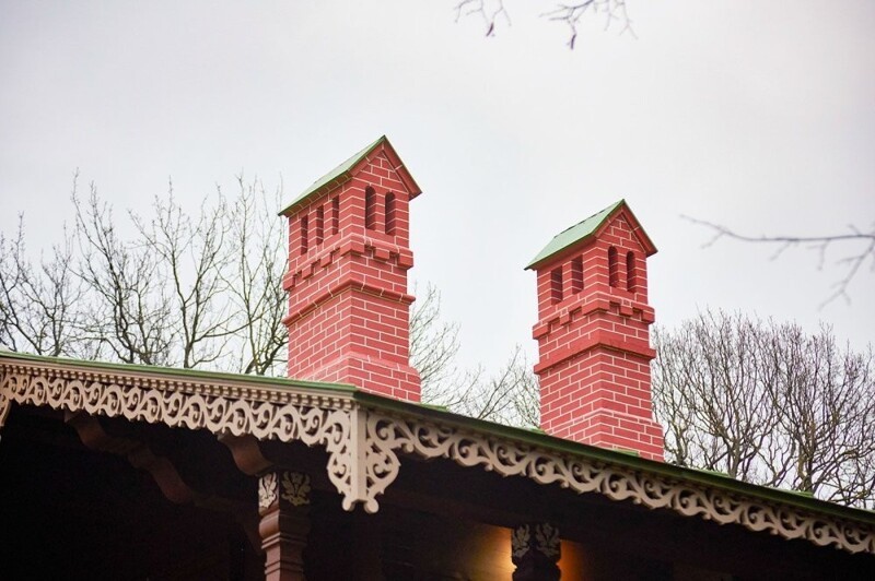 Швейцарский домик в усадьбе Кусково после реставрации⁠