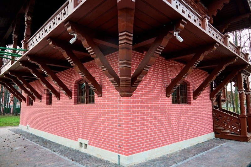 Швейцарский домик в усадьбе Кусково после реставрации⁠