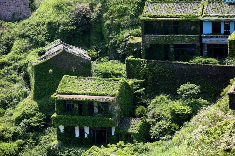 18. Хутуван — заброшенная рыбацкая деревня на восточном побережье Китая