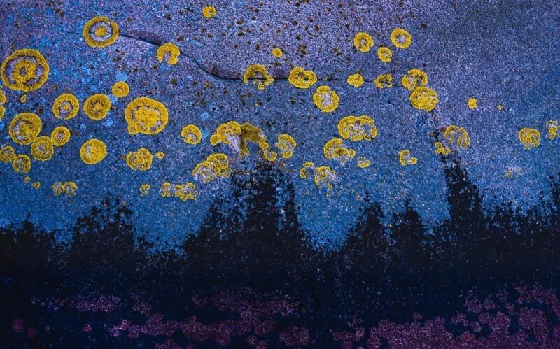 15. "Звёздная ночь" Винсента Ван Гога - шедевр, созданный природой на камне