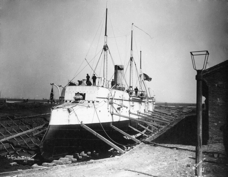 История в фотографиях. Канонерская лодка "Бобр"