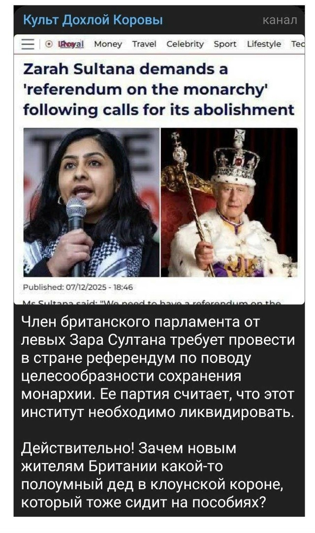 Ну а потом можно и референдум о введении шариата организовывать