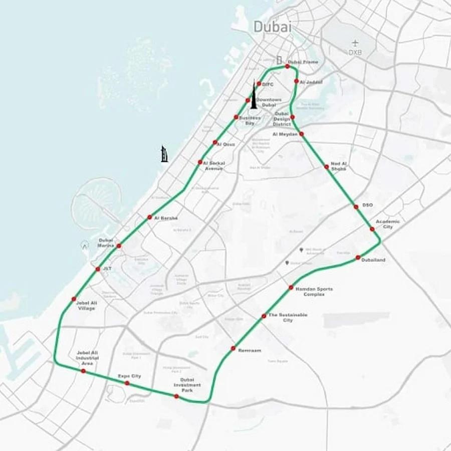 В Дубае анонсировали строительство 93-километрового пешеходного туннеля