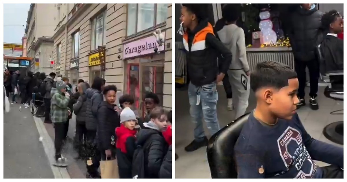 В Хельсинки барбершоп устроил день бесплатных стрижек