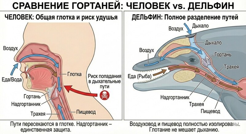 2. Гортань: смертельный перекресток