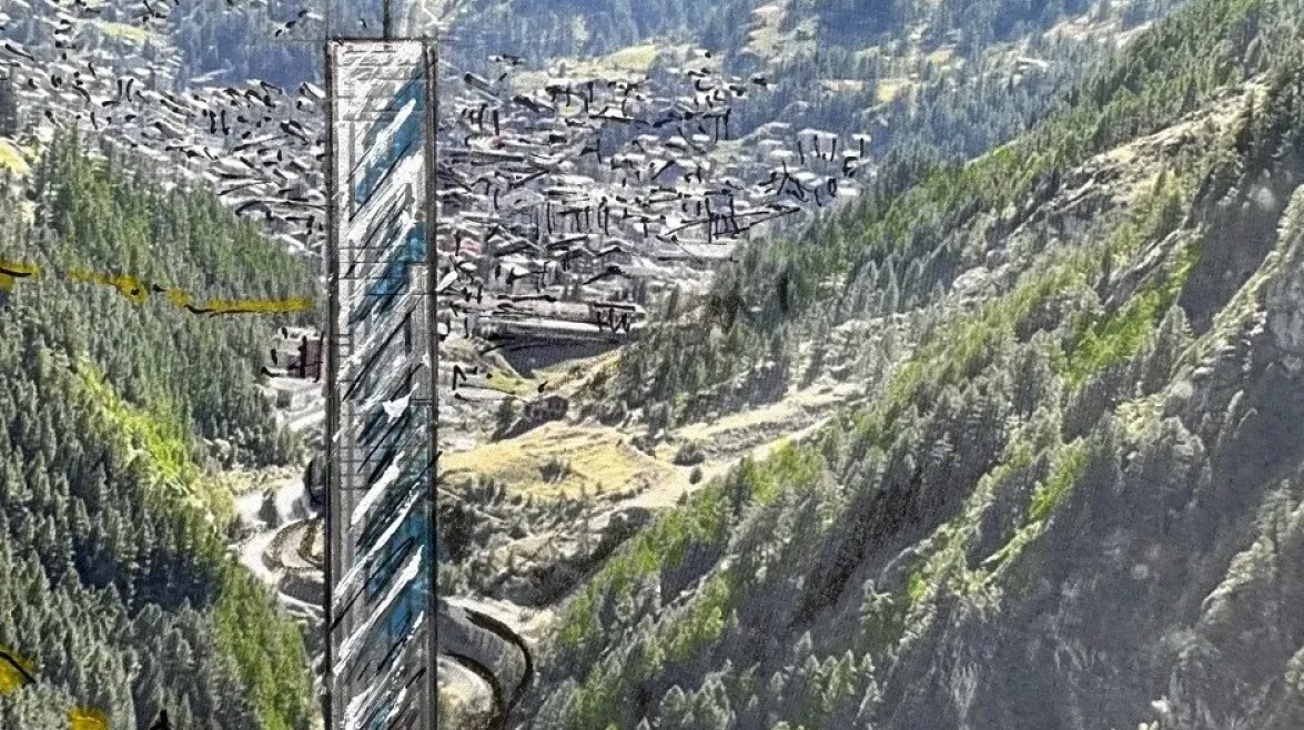 "Просто безумие": жителей курорта возмутил проект небоскреба в Альпах