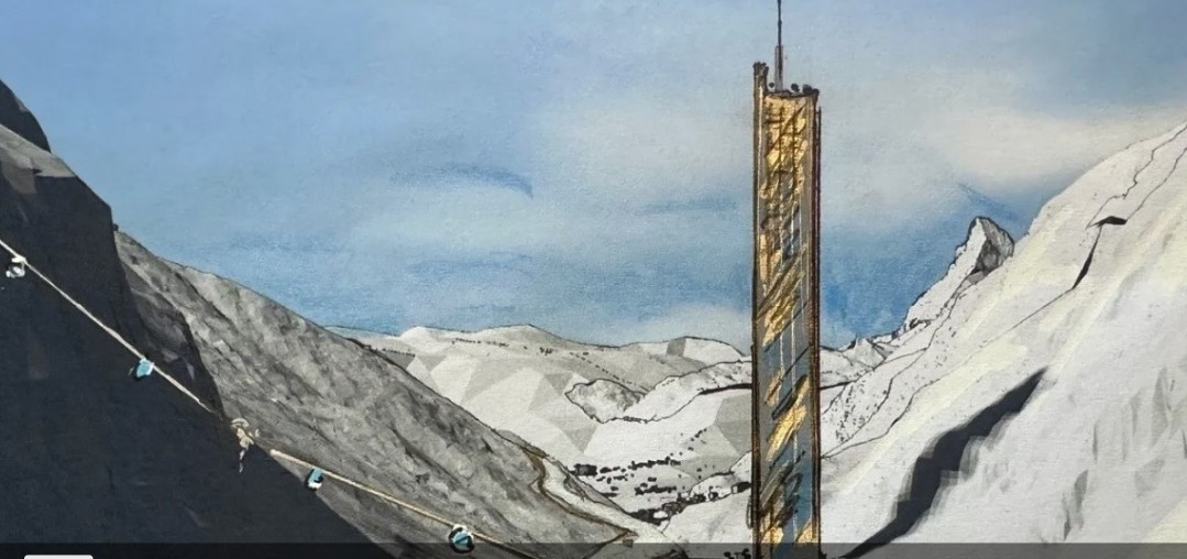 "Просто безумие": жителей курорта возмутил проект небоскреба в Альпах