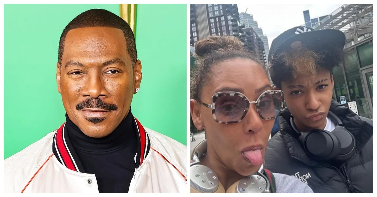 2. Эдди Мёрфи и Энджел Айрис Мёрфи Браун