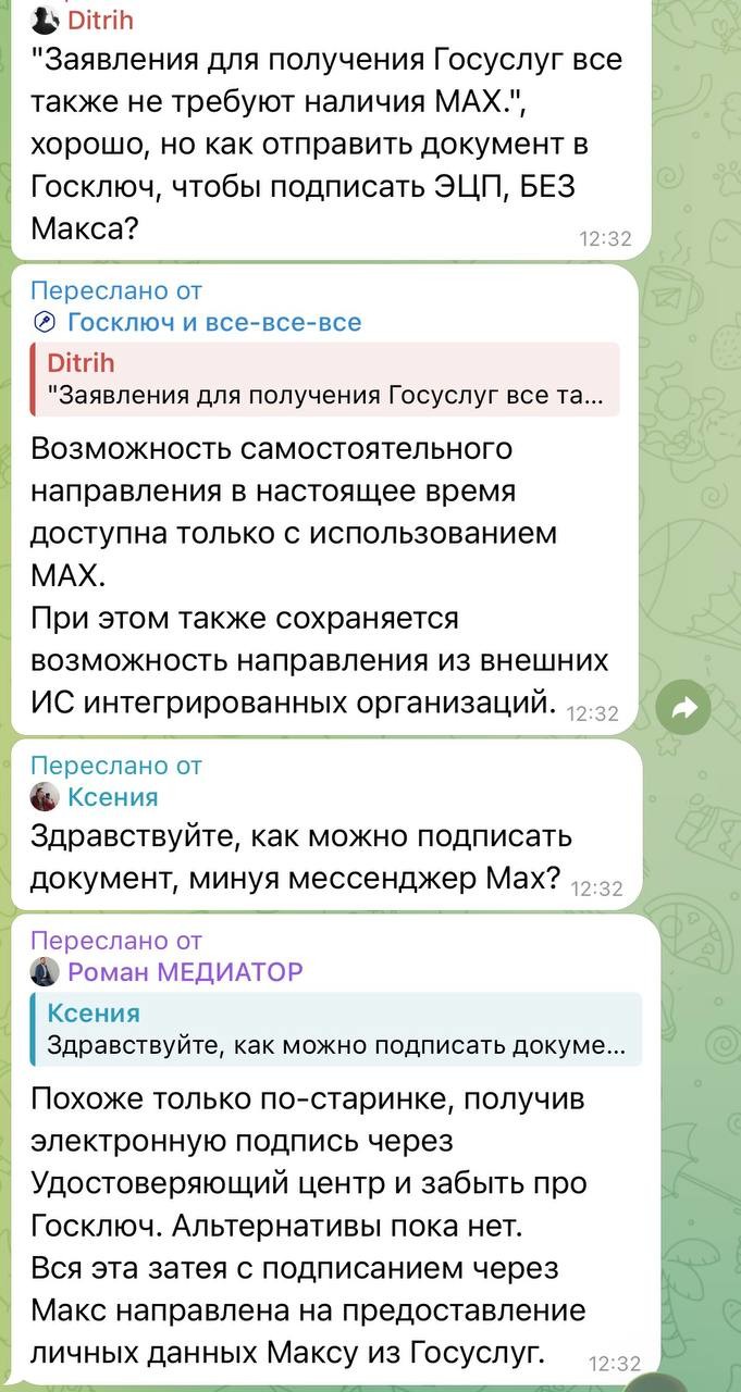 MAX наступает: россияне жалуются на работу приложения "Госключ" и ограничение вариантов разблокировки "Госуслуг"
