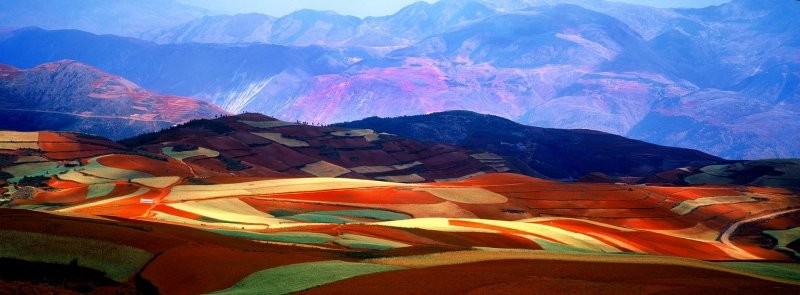 Луосягоу – невероятная яркая китайская палитра, в существование которой сложно поверить