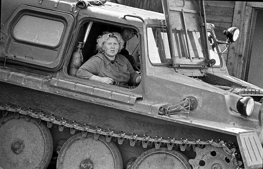 На вездеходе