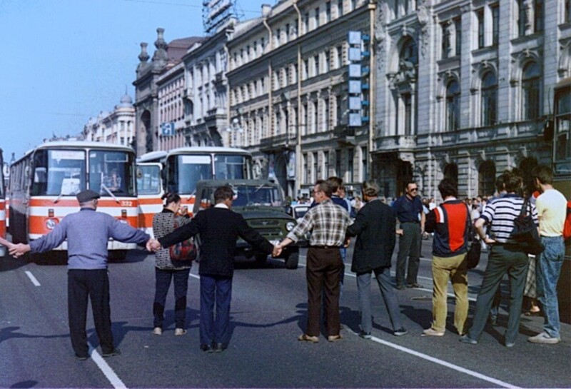 Ленинград, 1990 год. Табачный бунт на Невском. 