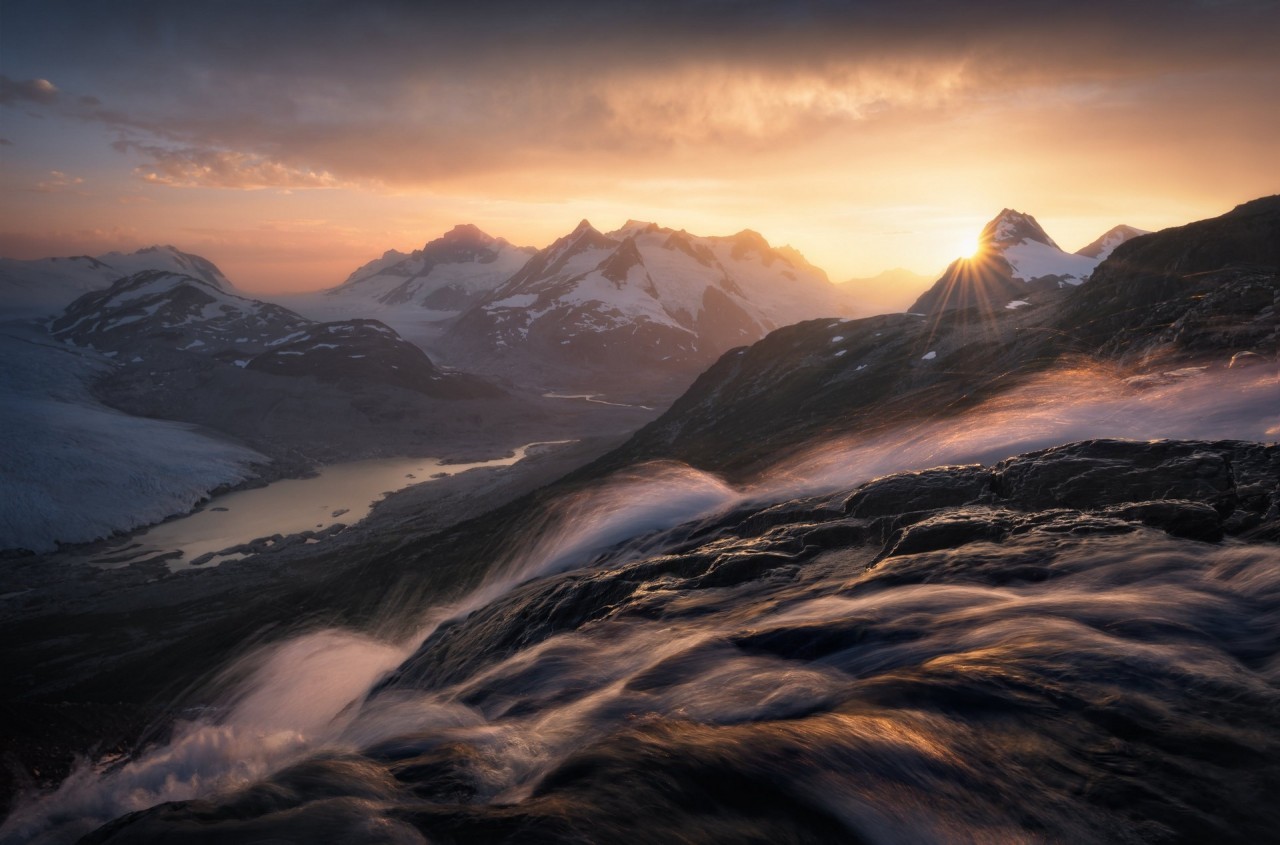 3 место в номинации Пейзажный фотограф года 2019. Водопад. Автор Блейк Рэндалл