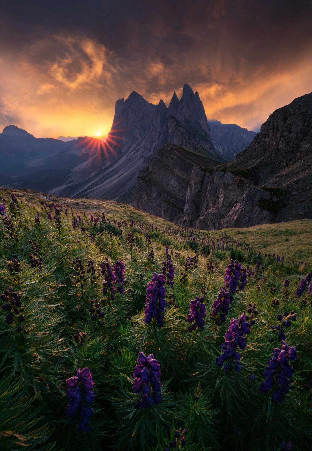 3 место в номинации Пейзажный фотограф года 2021. Эпический восход солнца. Автор Андреа Заппиа