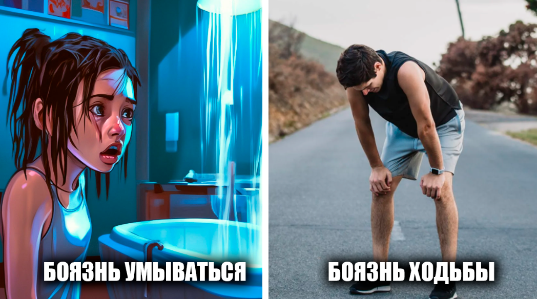 25 странных и абсурдных фобий, которые могут встречаться у людей