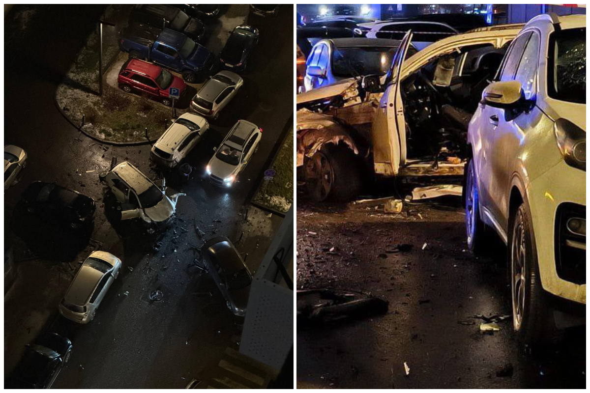 В Москве при выезде с парковки взорвался автомобиль