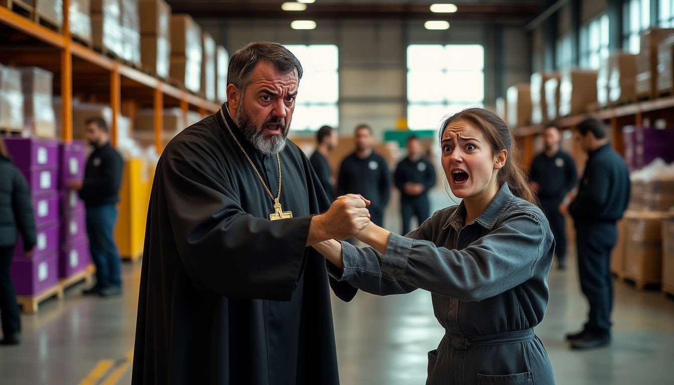 В Нижегородской области священник ударил работницу ПВЗ