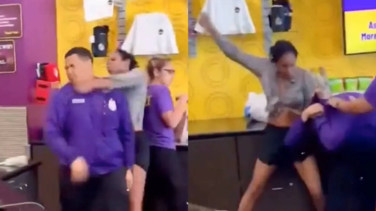 Женщина напала на сотрудника спортзала после замечания