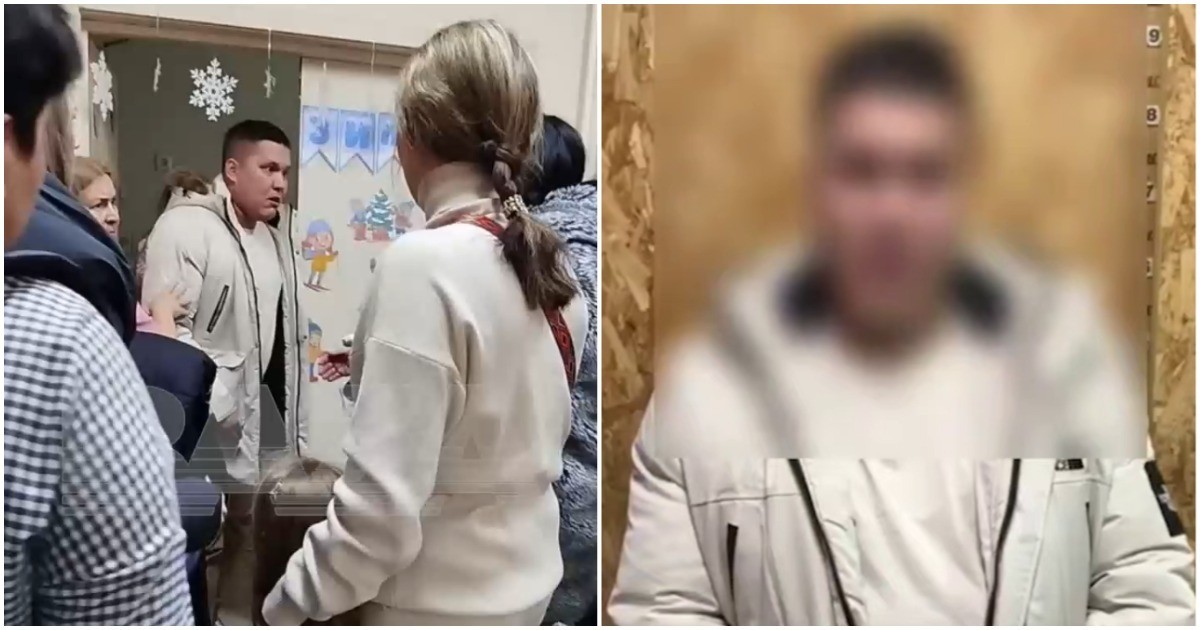 Сотрудники полиции задержали мужчину, устроившего скандал в детском саду
