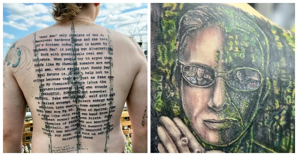 20 нелепых тату, о которых можно пожалеть ещё до заживления