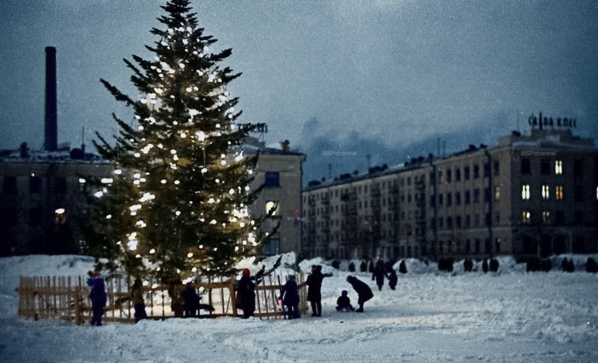 Советский Новый год в ностальгических фотографиях прошлых десятилетий⁠⁠