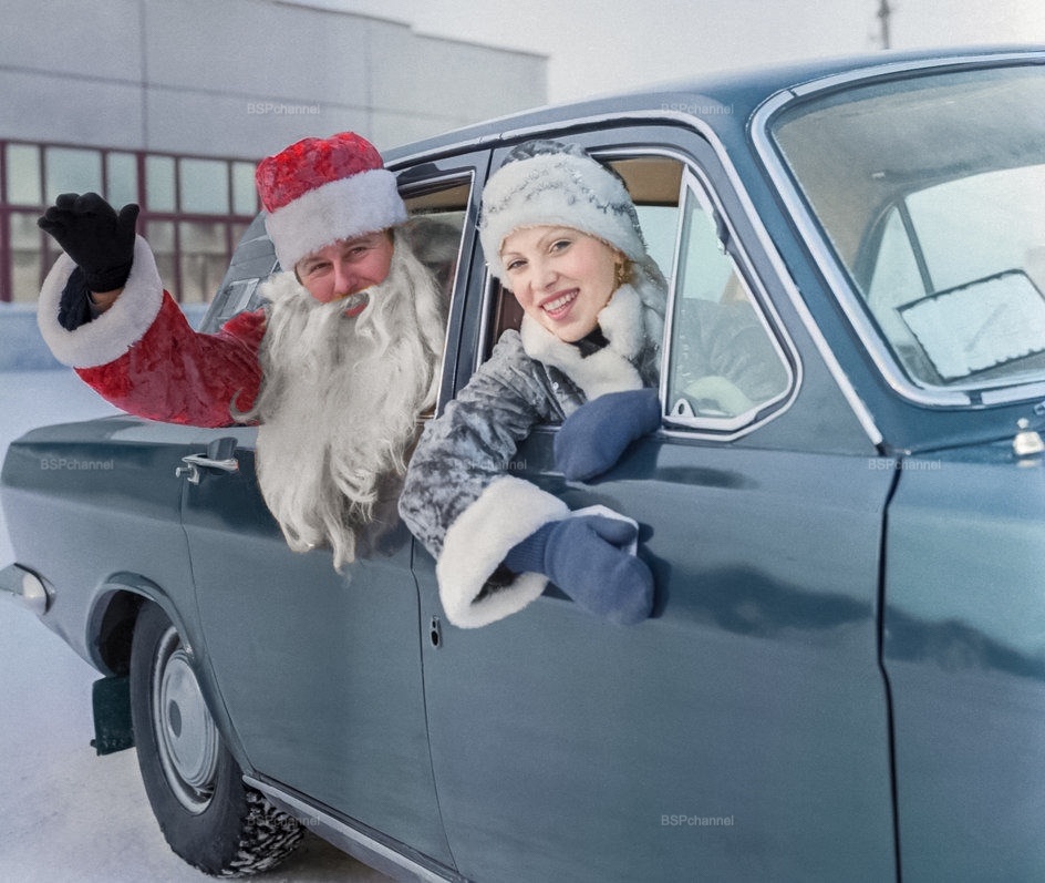 Советский Новый год в ностальгических фотографиях прошлых десятилетий⁠⁠