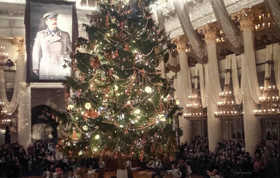 Советский Новый год в ностальгических фотографиях прошлых десятилетий⁠⁠