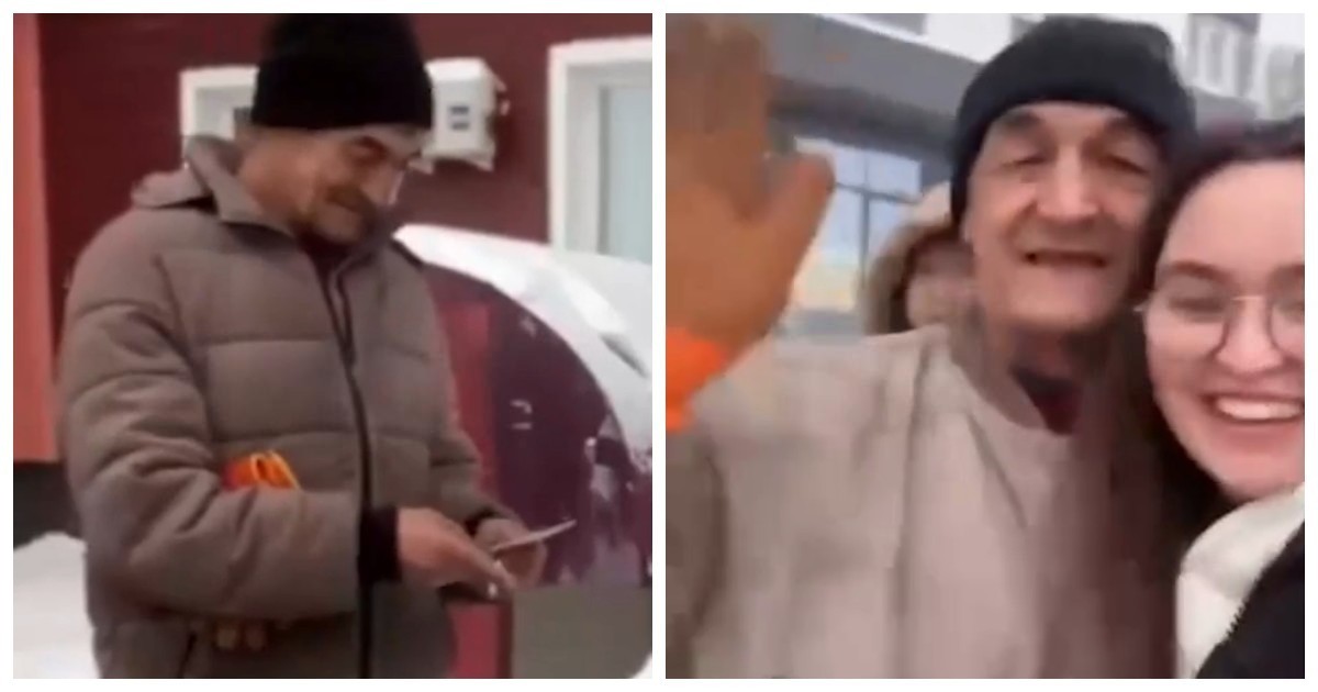 Самого трудолюбивого дворника Оренбурга задарили подарками на Новый год