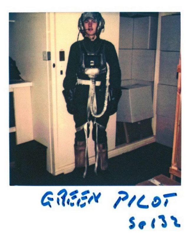 Закулисные полароидные фотографии со съёмок фильма «Звёздные войны Возвращение джедая»