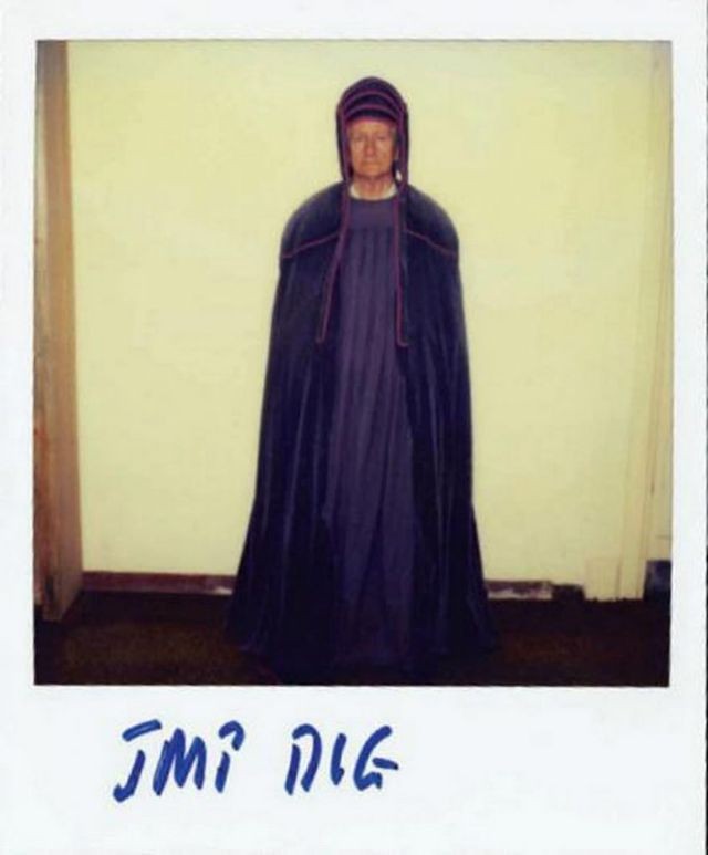 Закулисные полароидные фотографии со съёмок фильма «Звёздные войны Возвращение джедая»