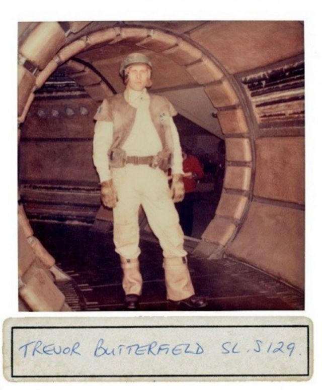 Закулисные полароидные фотографии со съёмок фильма «Звёздные войны Возвращение джедая»