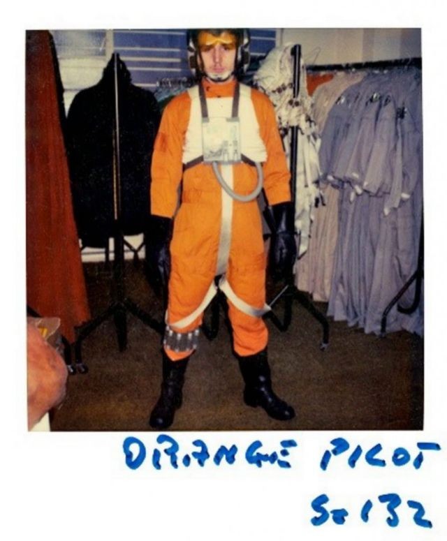 Закулисные полароидные фотографии со съёмок фильма «Звёздные войны Возвращение джедая»