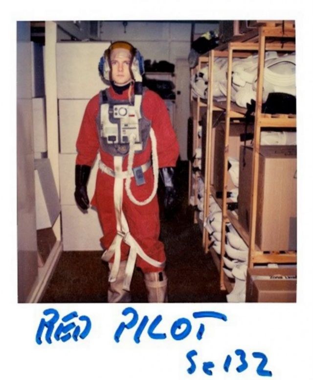 Закулисные полароидные фотографии со съёмок фильма «Звёздные войны Возвращение джедая»