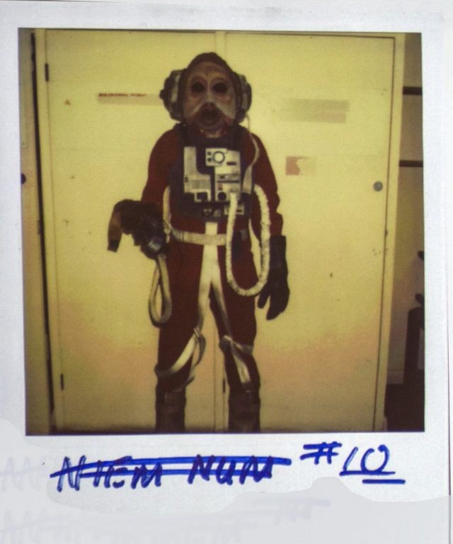 Закулисные полароидные фотографии со съёмок фильма «Звёздные войны Возвращение джедая»