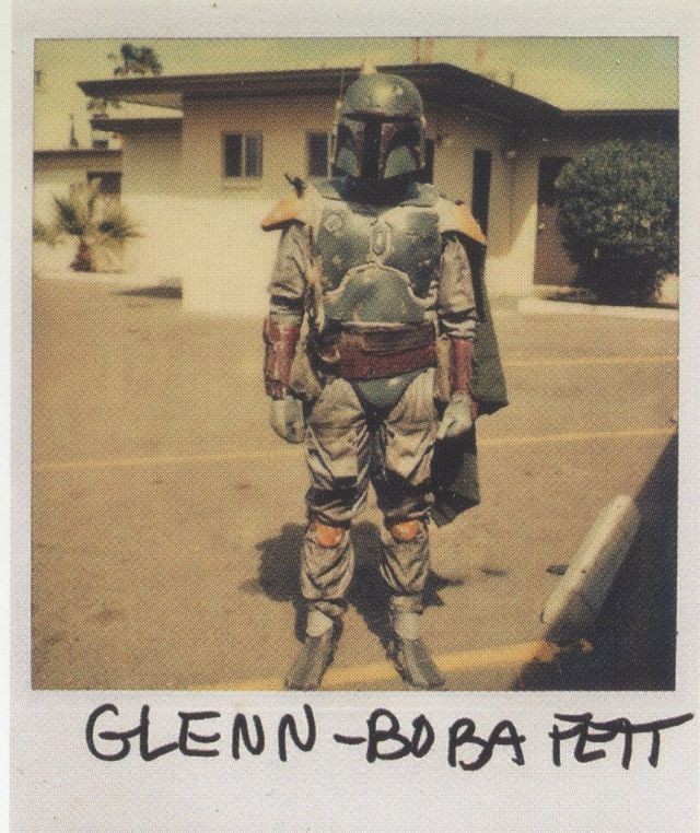 Закулисные полароидные фотографии со съёмок фильма «Звёздные войны Возвращение джедая»