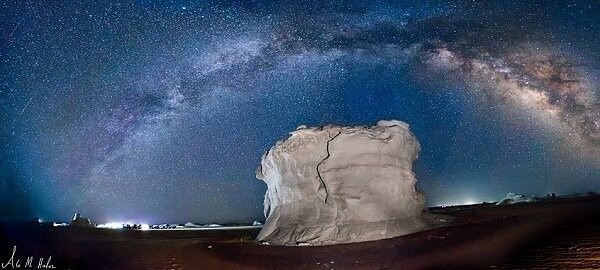 Как египетская пустыня превратилась в лунный пейзаж