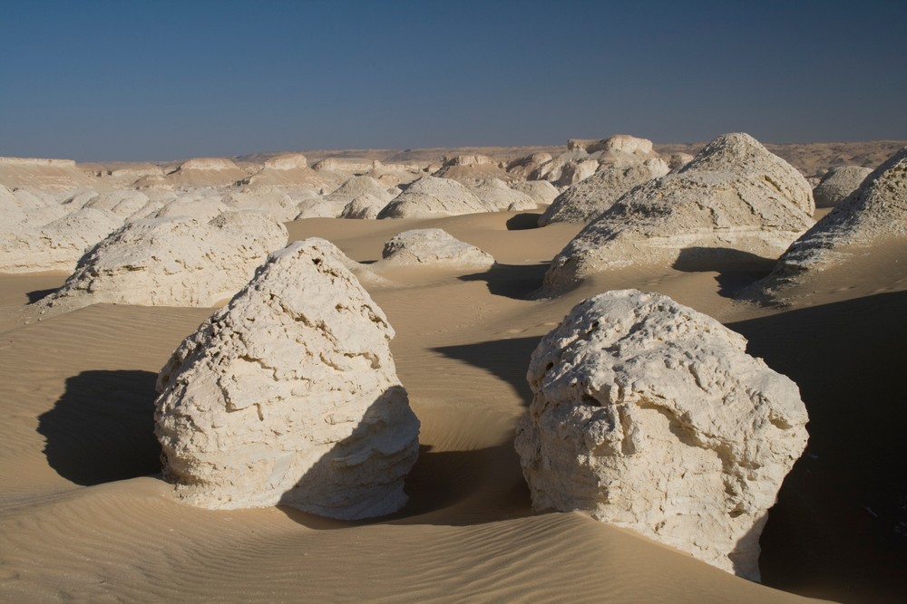 Как египетская пустыня превратилась в лунный пейзаж