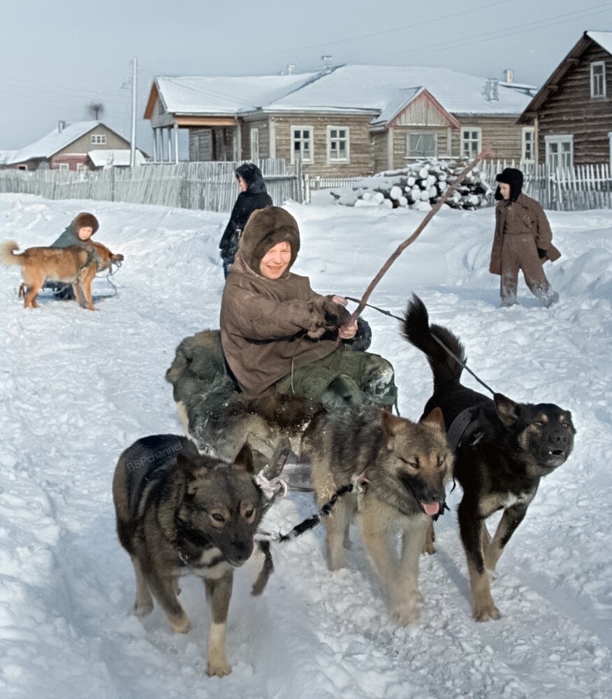 Ностальгические фотографии Советских зимних забав и просто интересных снимков